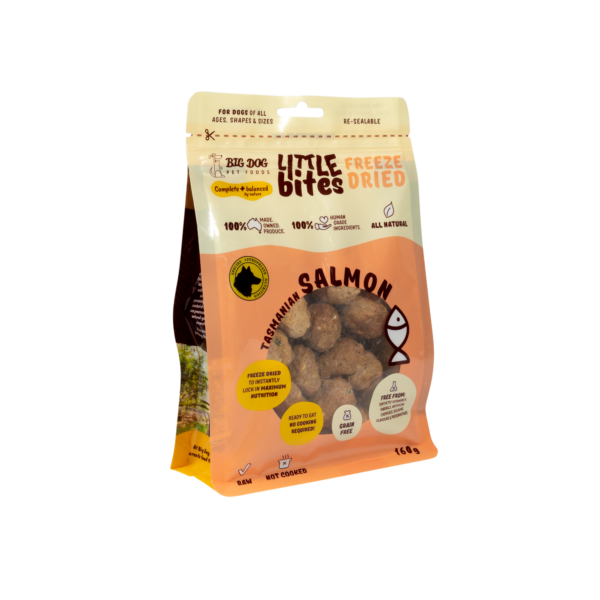 Big Dog Little Bites Freeze Dried - Tasmanian Salmon