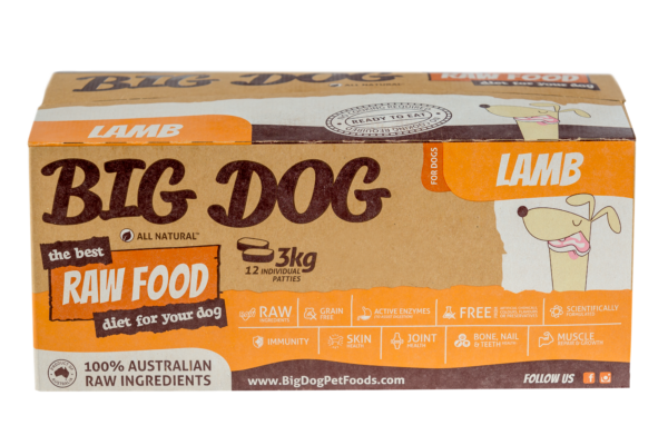 Big Dog Raw Pet Food - Lamb - Image 2
