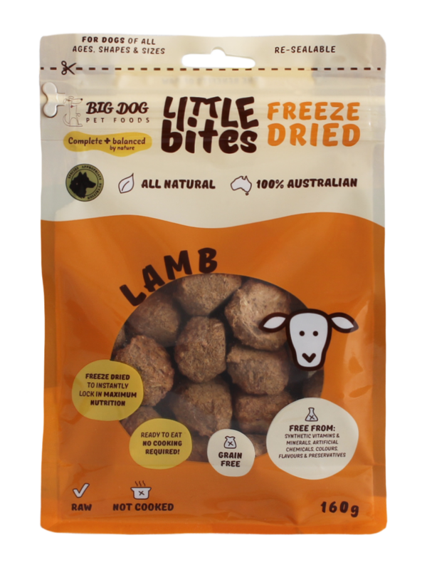 Big Dog Little Bites Freeze Dried - Lamb - Image 3