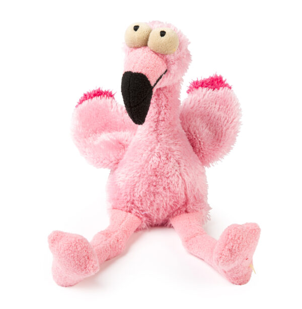 FuzzYard - Plush Dog Toy - Flo The Flamingo