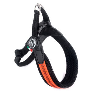 Tre Ponti Harness - Easy Fit Mesh Fluro Adjustable Girth